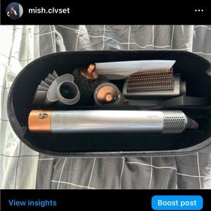 dyson airwrap multistyler (long) in nickel/copper